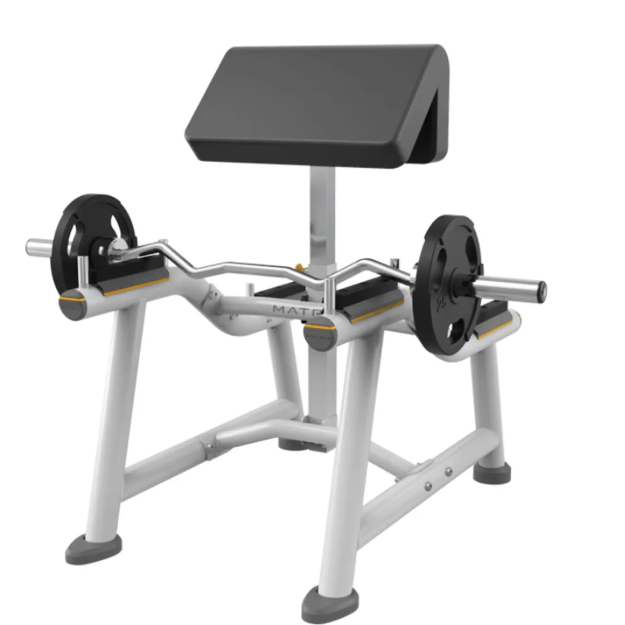 Standing elbow flexion device MG by MATRIX | Model A71-03BLACK MAT