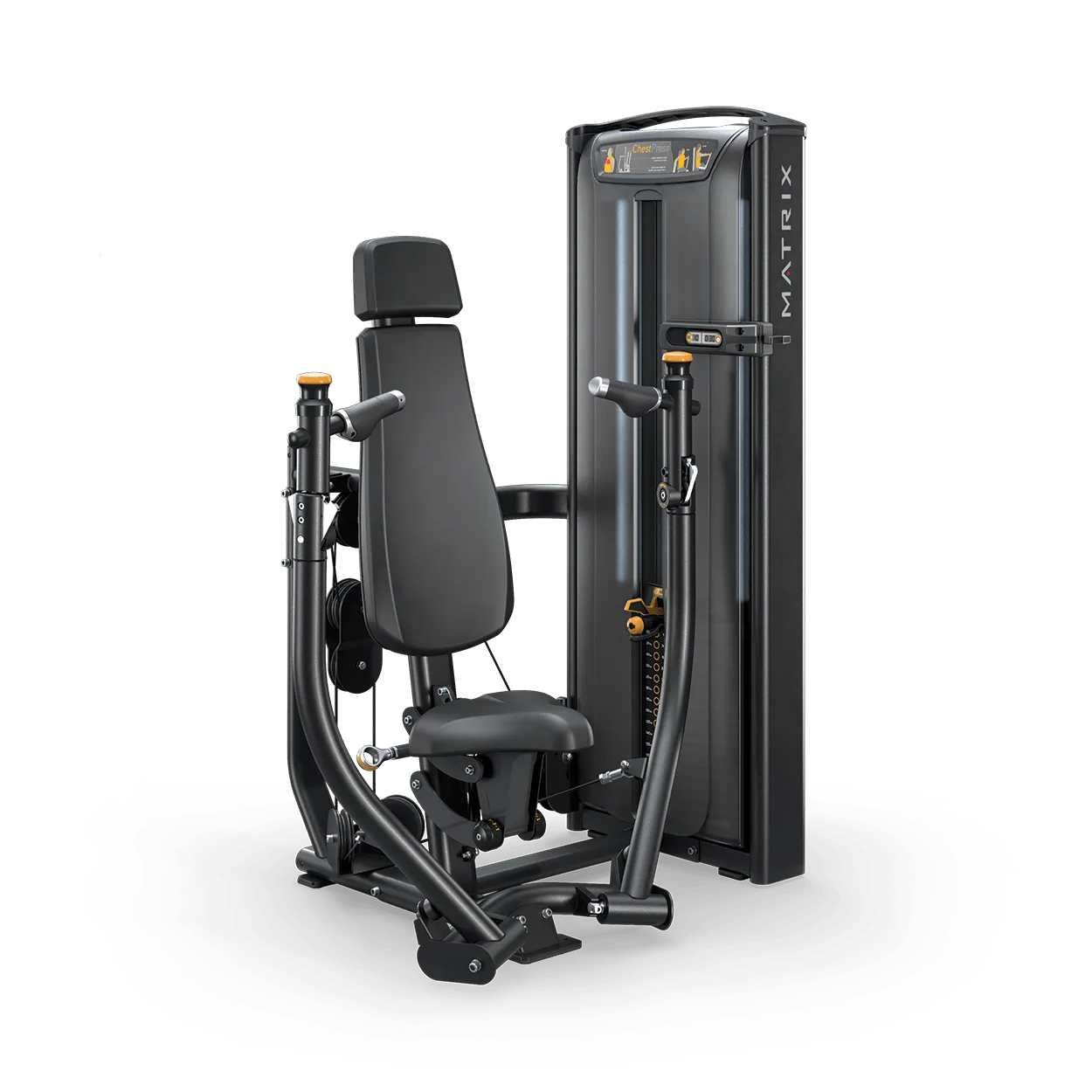 Split chest press machine from the VERSA series by MATRIX | Model VS-S1