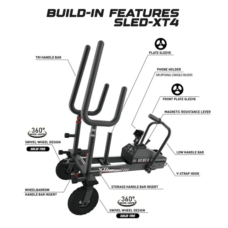 xebex XT4 PLUS SLED | דגם SLD-XT4 — תמונה 10