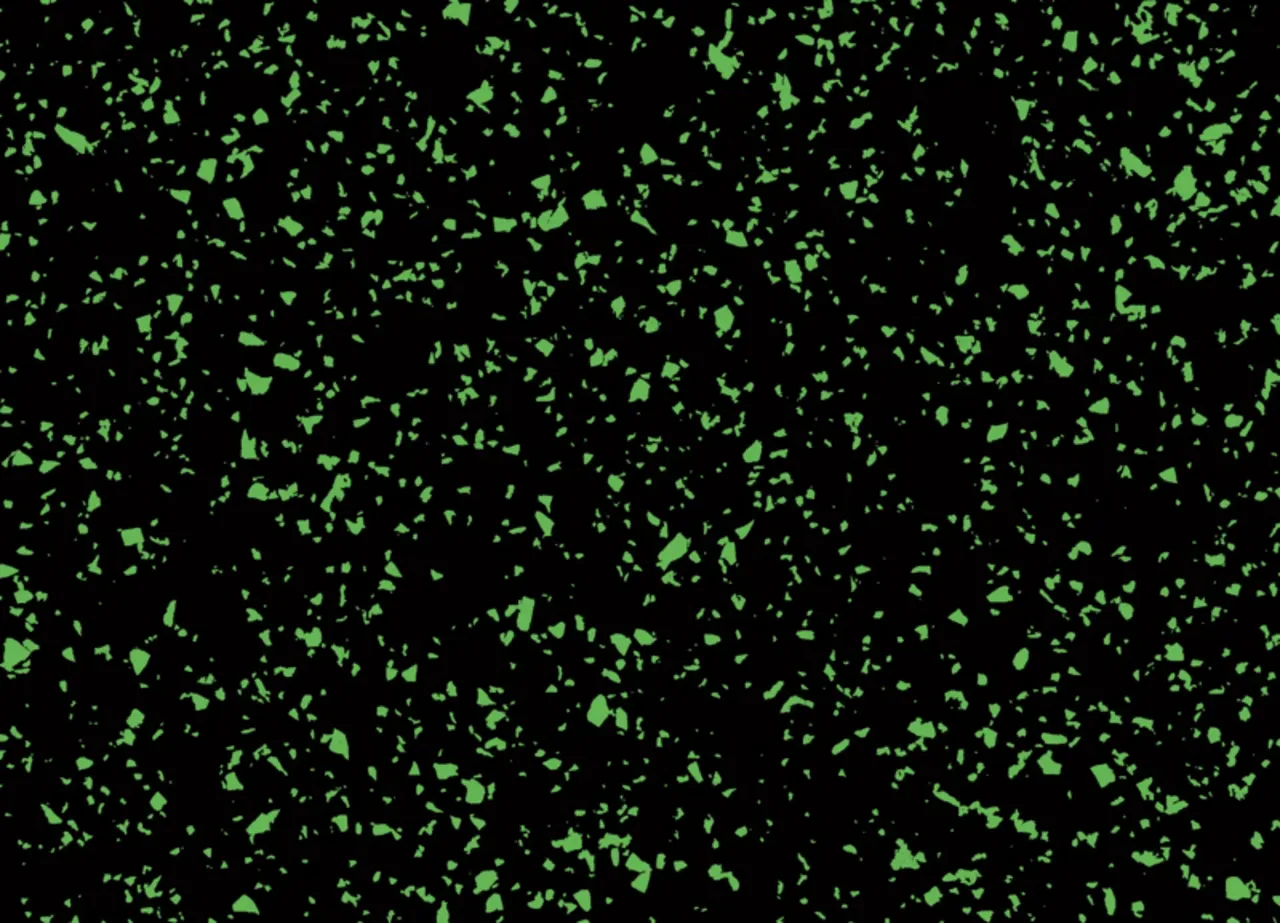 Green dots rubber roll made in Germany 8 mm 10000/1500/8