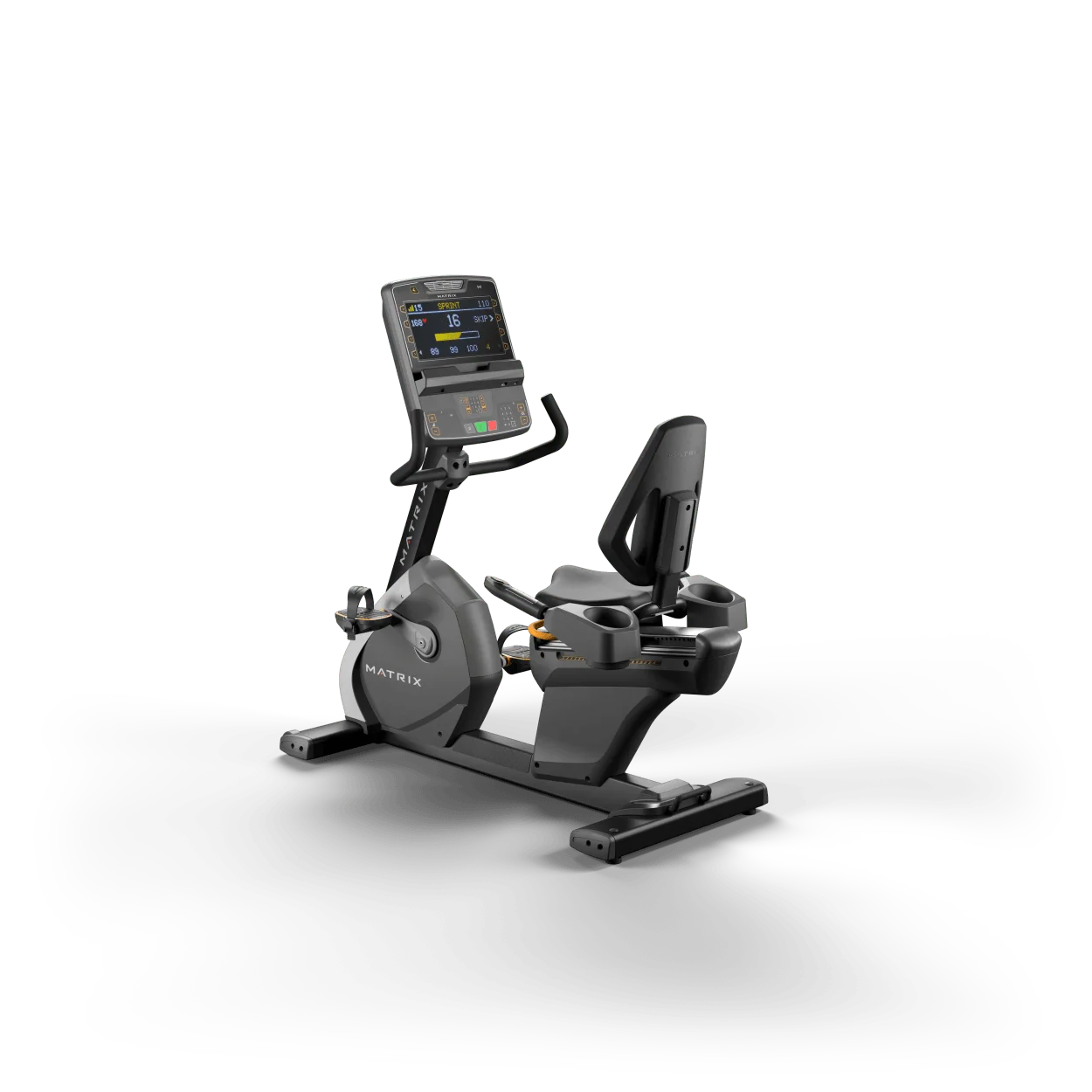 PERFORMANCE recumbent running bike with PREMIUM LED console from MATRIX | R-PS-PLED