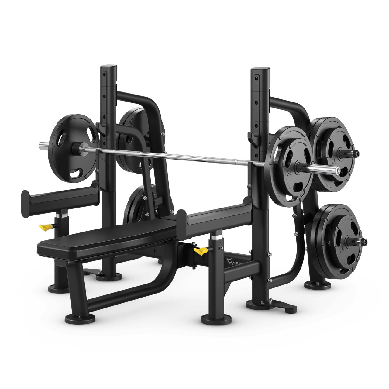 OLYMPIC FLAT SPOTTER BENCH model VST600-FW88 by VISION