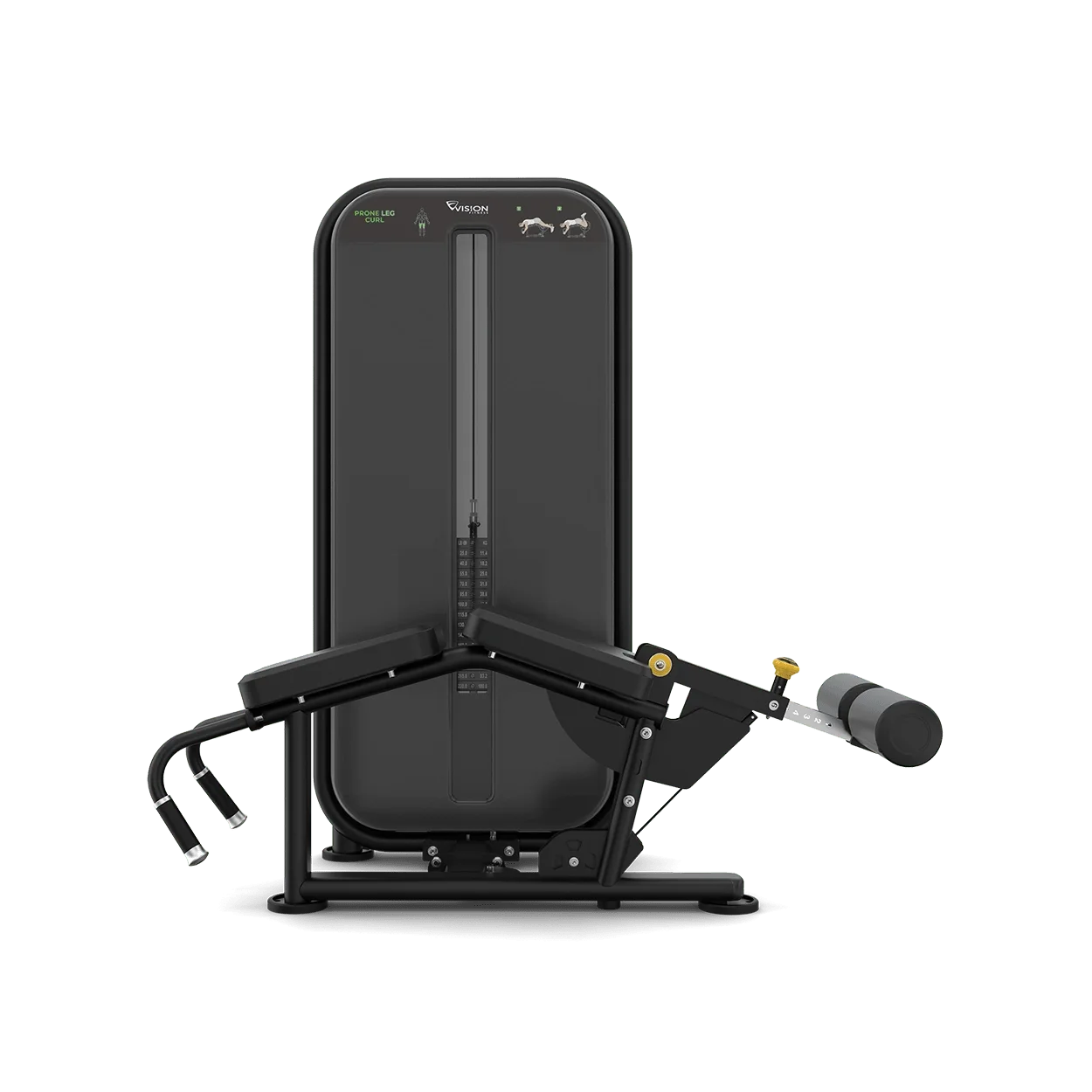 Prone Leg Curl device model VST600-S73 of the VISION company — picture 2