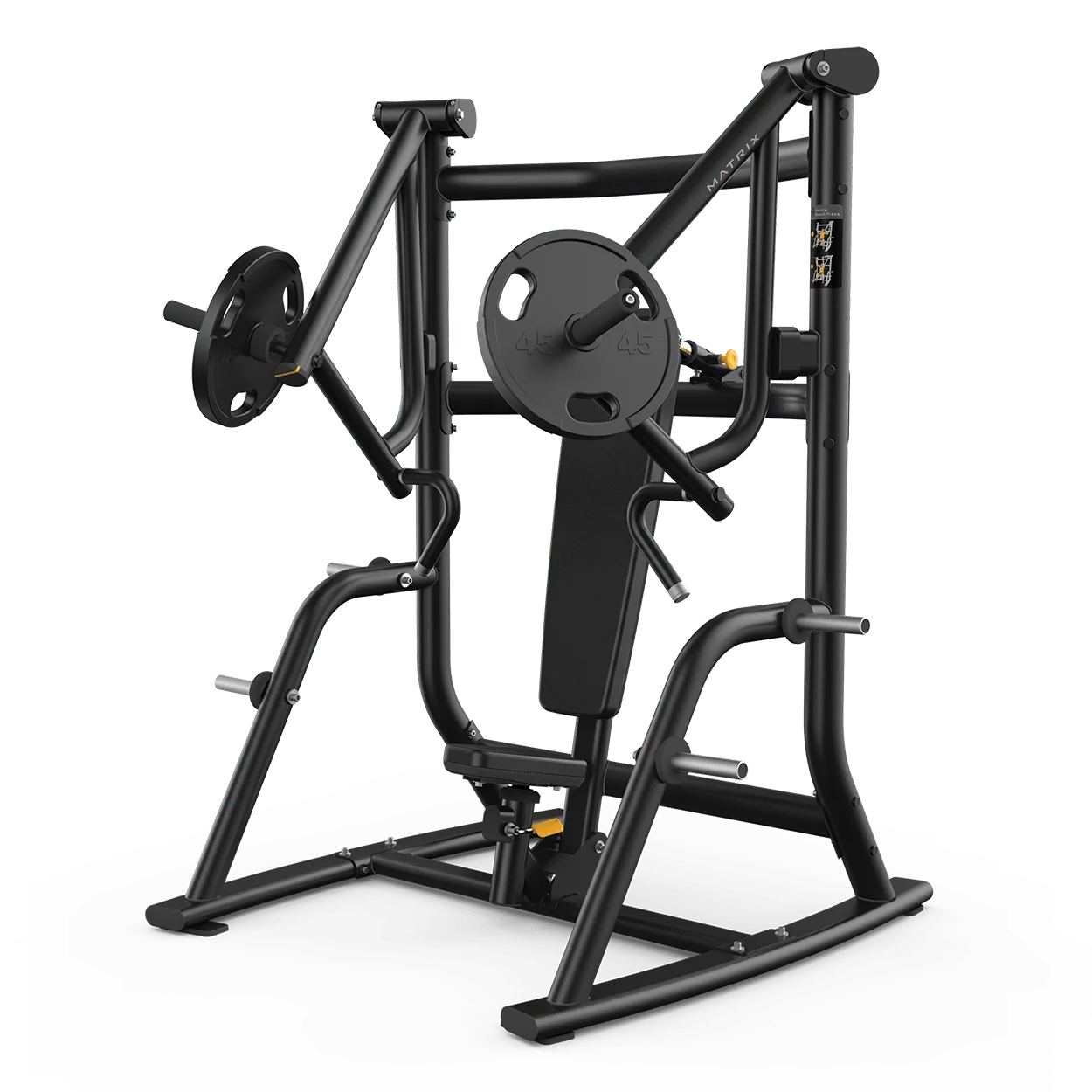 Vertical chest press bench from MAGNUM - MG-PL12