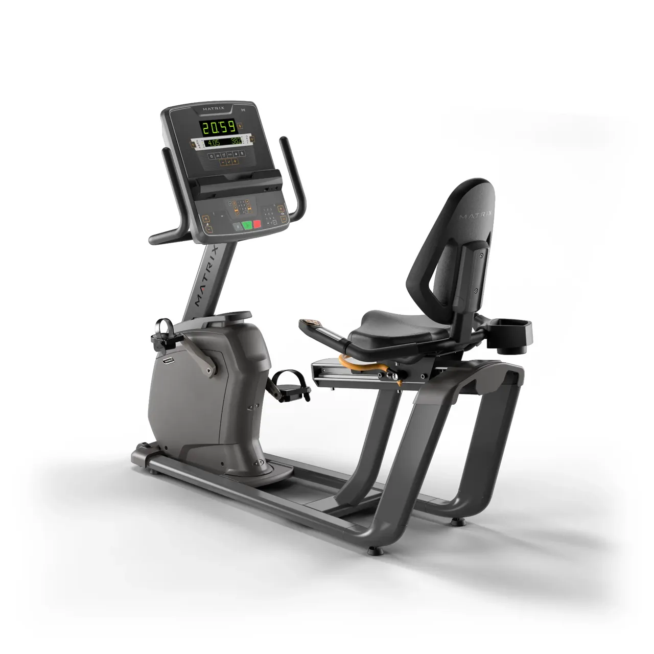 MATRIX lifestyle model recumbent bike Model R-LS-LED-BK