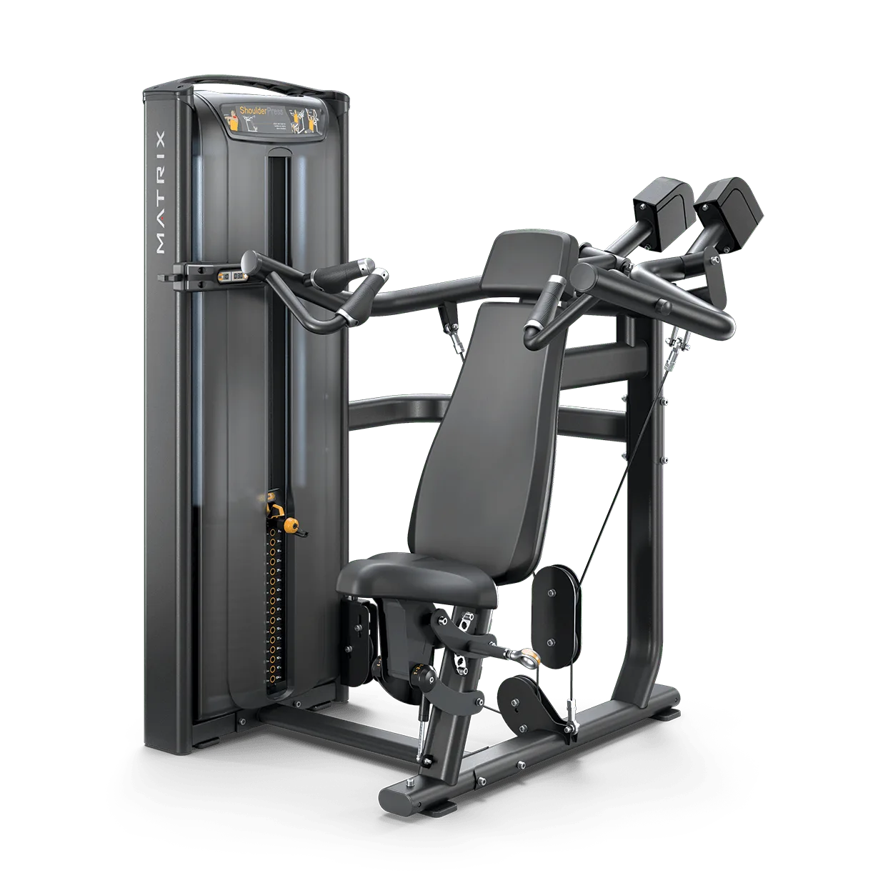 Split shoulder press machine from the VERSA series by MATRIX | Model VS-S23