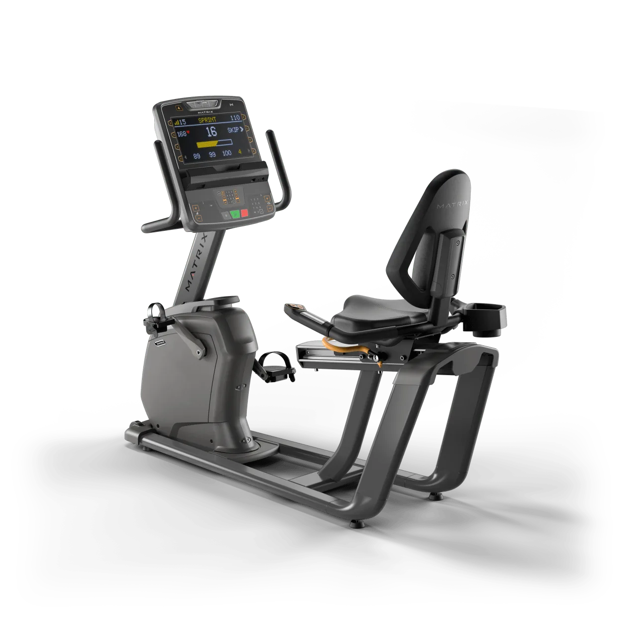 R-LS-PLED | Lifestyle series recumbent exercise bike with premium LED console