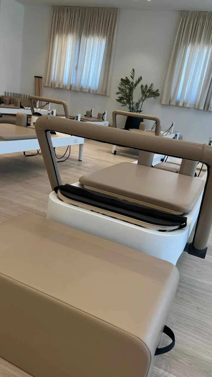 Grace reformer made of aluminum including tower model LIA26W-L from LIA PILATES — picture 11