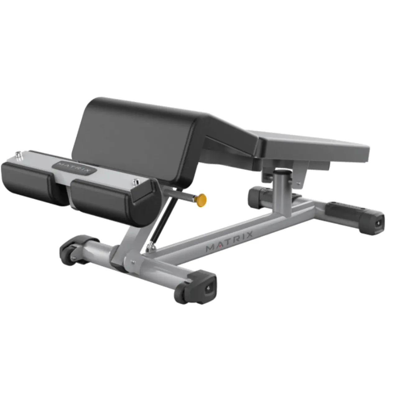 Adjustable bench with MG footrest by MATRIX | Model A61-03BLACK MAT