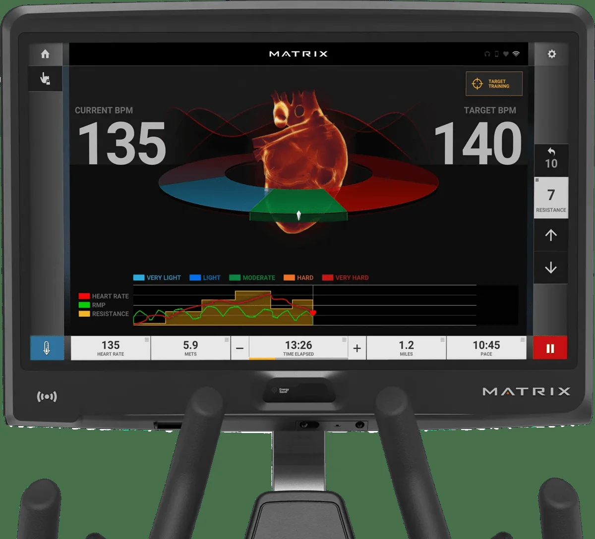 target training image
