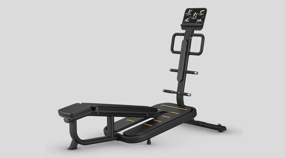 Explore new stretches on the stretch platform. 