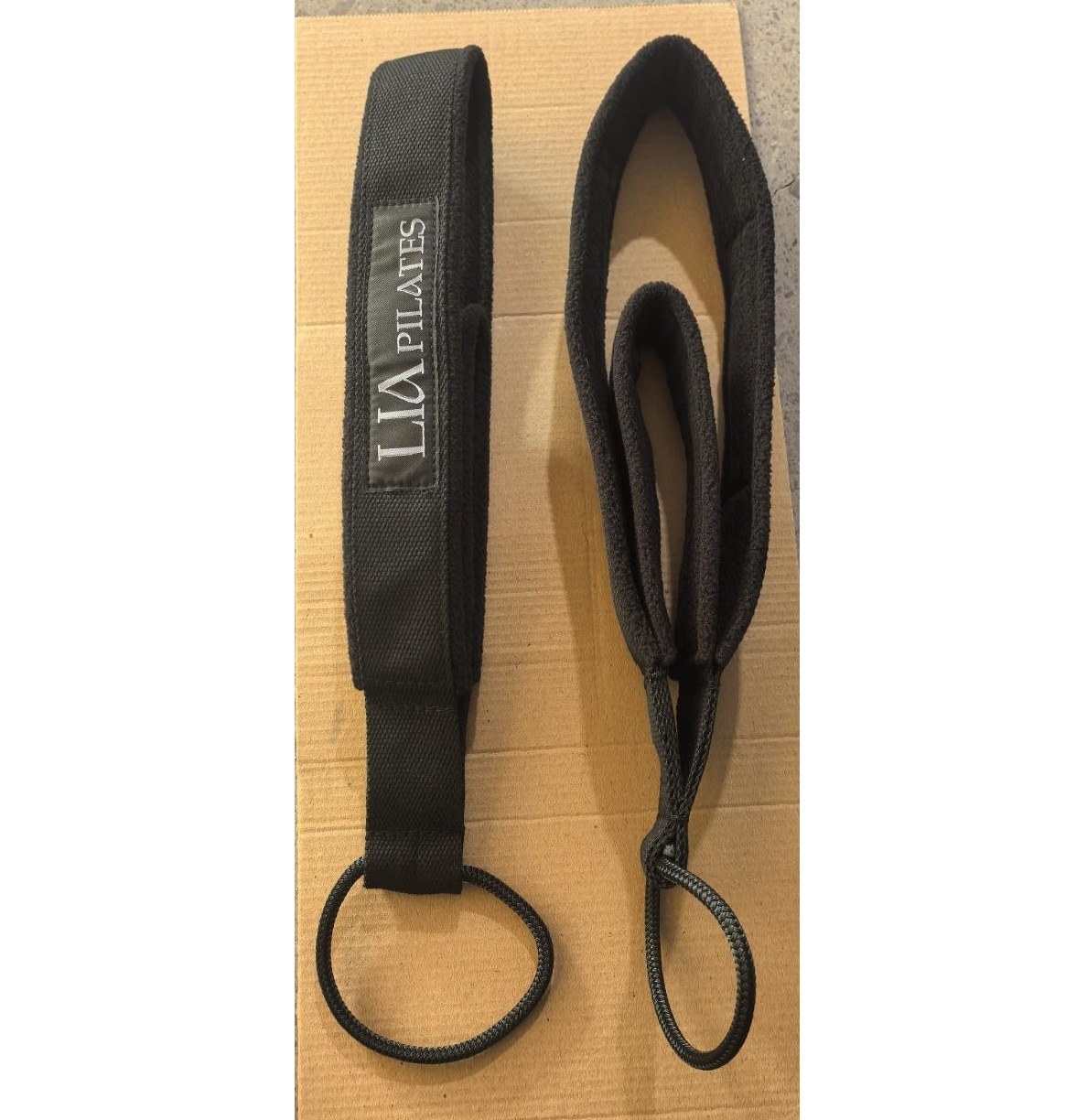 A pair of premium black-gray straps — picture 2