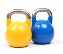 Colorful competitive kettlebells EURO2112