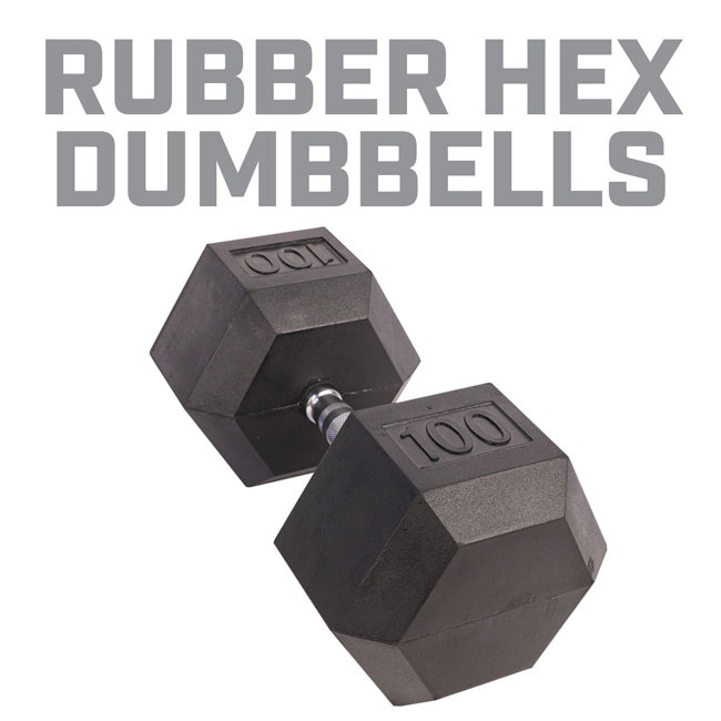 Black hexagonal dumbbells EURO2137