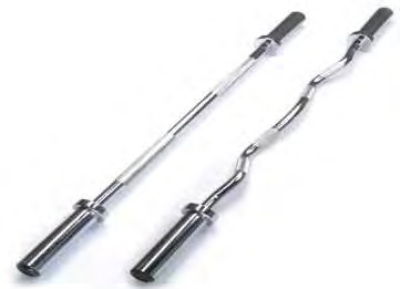 Curved training bar EURO2279