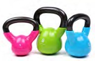 Vinyl coated kettlebells EURO2103