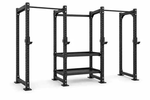 שתי עמדות אימון עם אחסון SPARTA-DUALRACK-STORAG