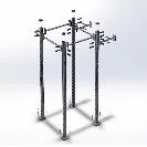 Premium Gladiator rack - 250 cm SP.CAGE.2.5PREM