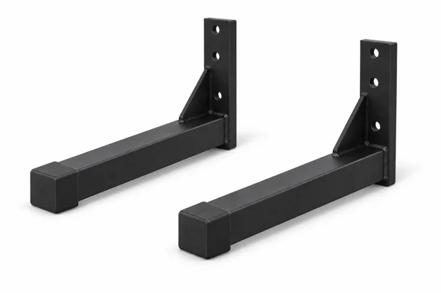 Front support legs for the rack