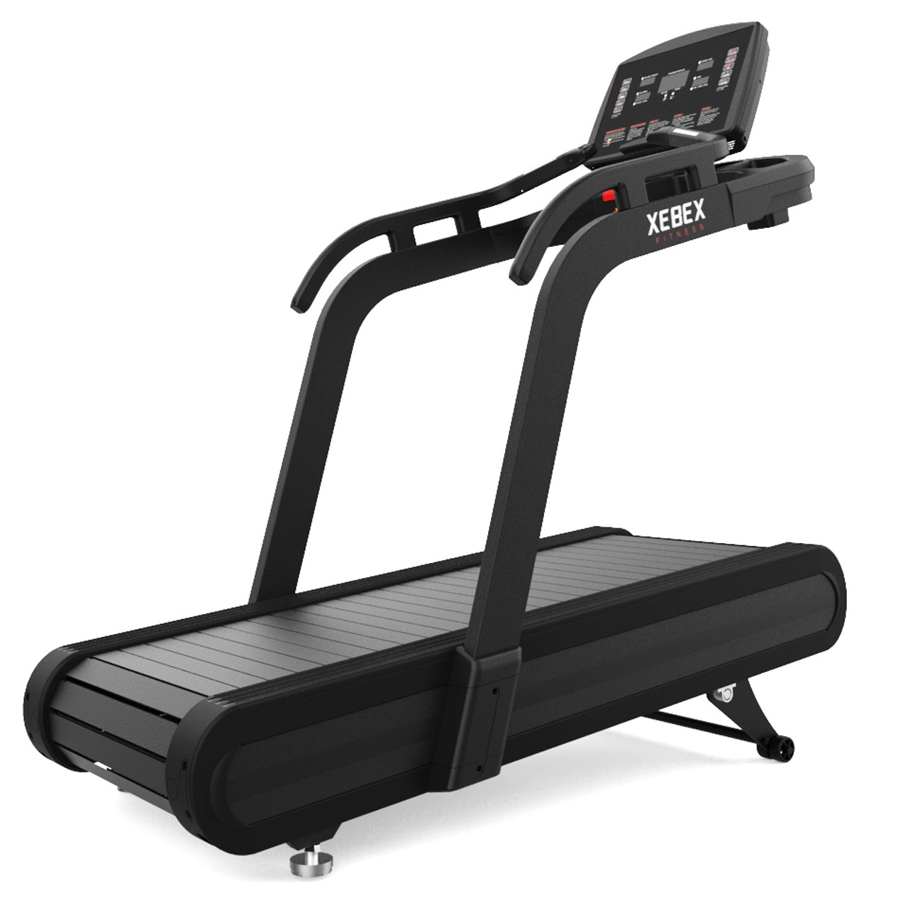 Motorized treadmill with FreeRun FreeRun Motorized 2.0 mode AST-02