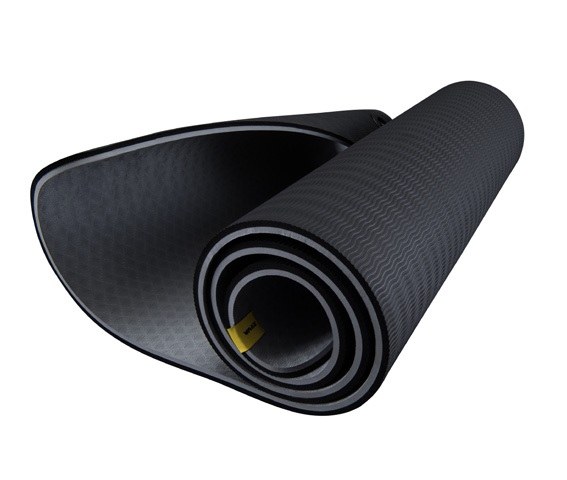 Two-color TPE yoga mat