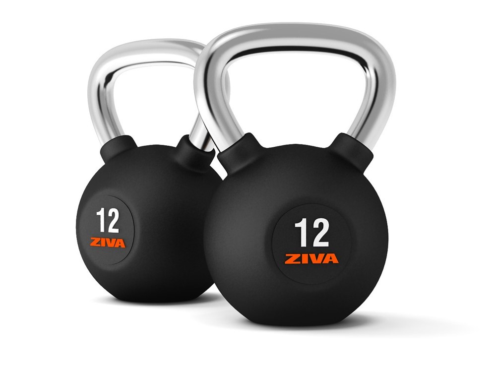 SL rubber kettlebells ZSL-RBKB-4322-BK